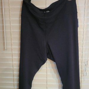 OLD NAVY WOMENS 3X LEGGINGS - NAVY BLUE - NWT!!